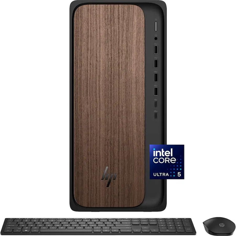 HP - OmniDesk Desktop - Intel Core Ultra 5 - 16GB DDR5 Memory