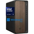 thumbnail image 1 of HP OmniDesk Desktop PC, Intel Core Ultra 5 225, 32 GB DDR5 RAM, 1 TB SSD, Intel AI Boost,Intel Graphics, Windows 11 Pro, Dark Wood, M03-0000t, 1 of 3