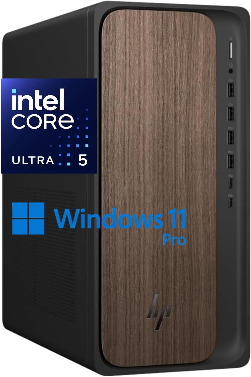 HP OmniDesk Desktop PC, Intel Core Ultra 5 225, 64 GB DDR5 RAM, 2 TB ...