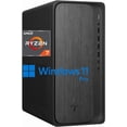 thumbnail image 1 of HP OmniDesk M02 Business Next Gen AI PC Desktop, AMD Ryzen 7-8700G Processor (8 Cores, Up to 5.1GHz) , 16GB DDR5 RAM, 1TB SSD, USB-C, Wi-Fi 6, HDMI+DP Dual Monitor Support, Windows 11 Pro, 1 of 9