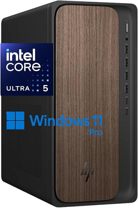 HP OmniDesk M03-0000t Desktop Computer, Intel Core Ultra 5 225, 32 GB ...