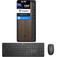 thumbnail image 1 of HP OmniDesk M03 Premium Business AI PC (Intel Ultra 7-265 (>i9-14900), 64GB DDR5, 2TB PCIe SSD, Copilot, WiFi 6+BT, RJ-45, HDMI, Multi-Monitor Compatible, Win 11 Home) w/Wireless Keyboard/Mouse, 1 of 5