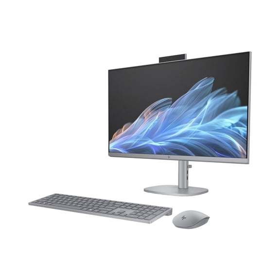 HP OmniStudio X 27" FHD Touch Screen All-in-One Desktop Intel Core U7-155H 16GB RAM 1TB SSD Meteor Silver