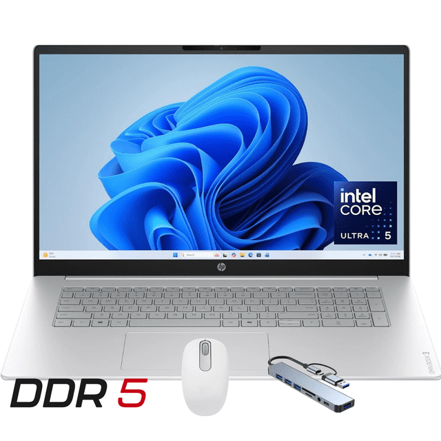 HP Omnibook 3 17.3 inch Windows 11 Laptop Ultra 5 225U AI PC 16GB RAM ...