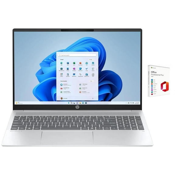 HP Omnibook 5 16" WUXGA Touch Screen Laptop| AMD Ryzen AI 7 350 |AMD Radeon 860M Graphics | Copilot |Backlit | Silver | 16GB RAM DDR5 | 1024GB SSD |Windows 11 Home |Bundle with Microsoft Office 2021