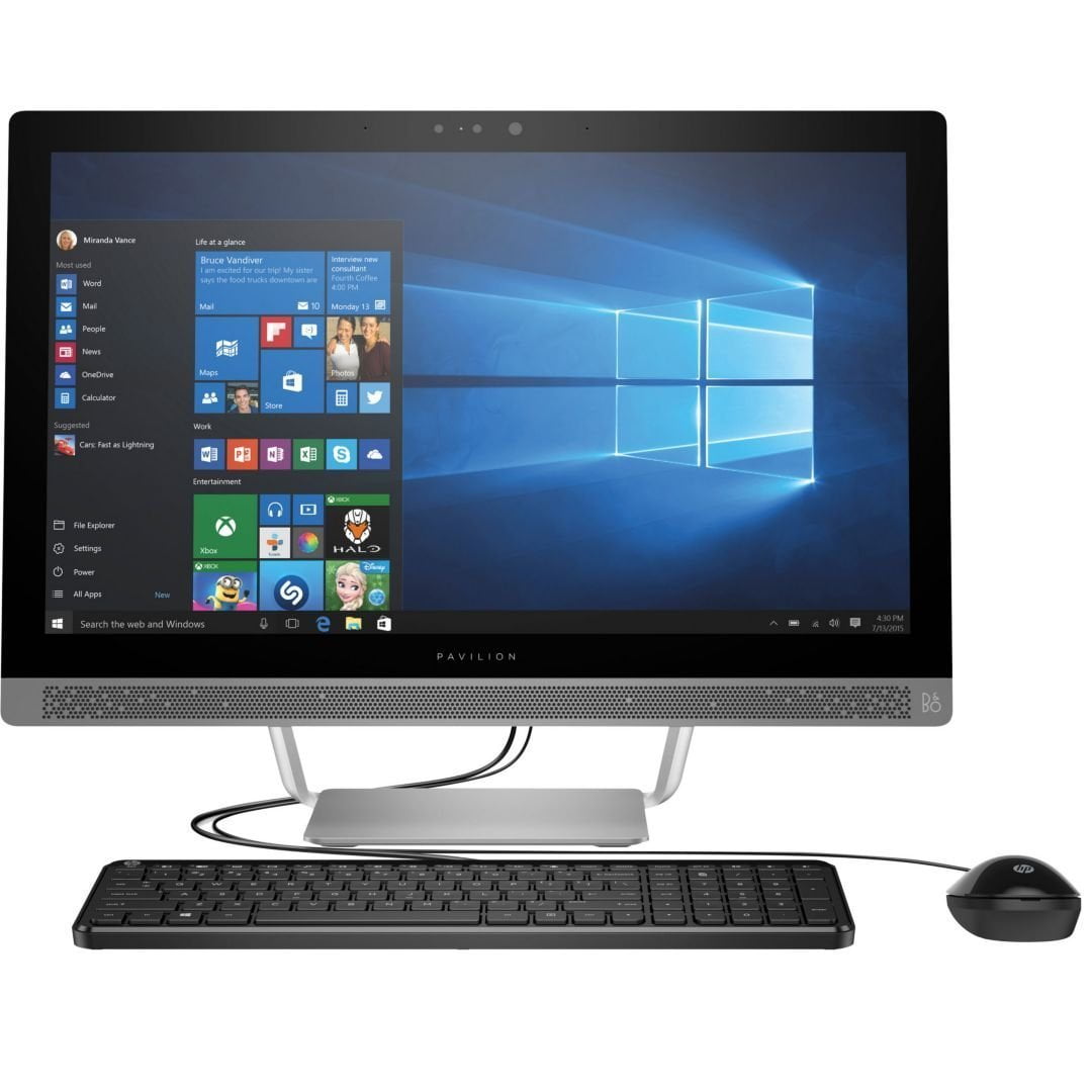 HP All in One Desktop 23.8 Inch Full HD (1920x1080), 6th gen