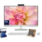 HP All in One Desktop Computer 27" FHD Touchscreen, Intel Core Ultra 7 155U, 64GB DDR5 RAM, 2TB SSD, Wi-Fi 6, Windows 11 Pro