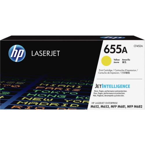 HP 655A (CF452A) Yellow Original LJ Toner Cartridge Sansujyuku sansujyuku.com