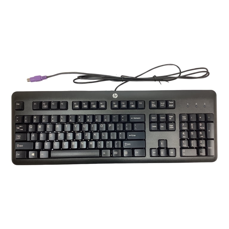 HP PS/2 Windows Keyboard for Desktop Computer US 672646-003 724718