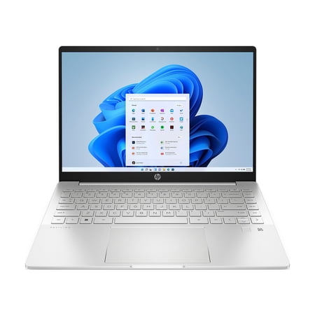 HP Pavilion 14" 2.2K Laptop, 12th Generation Intel Core i5-1240P, 8GB RAM, 512GB SSD, Silver, Windows 11, 14-eh0010wm