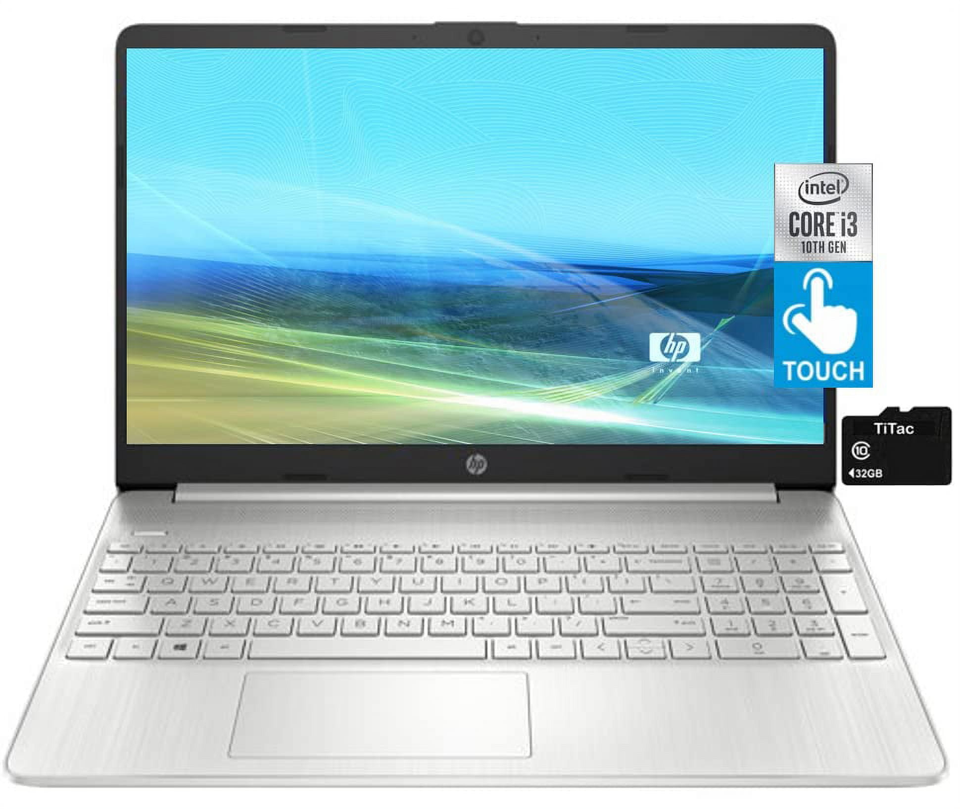 HP Pavilion 15.6 Inch HD Touchscreen Laptop, 10th Gen Intel DualCore
