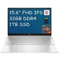 thumbnail image 1 of HP Pavilion 15 Laptop I 15.6" FHD IPS Touchscreen I AMD Octa-Core Ryzen 7 4700U (>i7-10510U) I 32GB DDR4 1TB SSD I Backlit Keyboard B&O HDMI Win 10 + 32GB Micro SD Card, 1 of 5