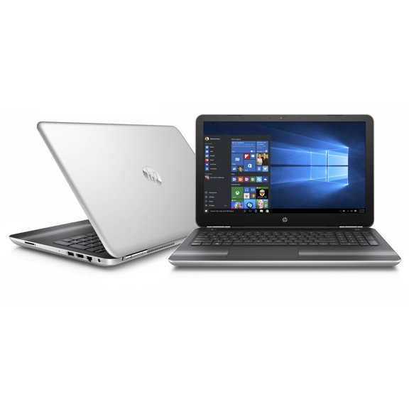 HP Pavilion 15-au010wm 15.6" Liquid Platinum Gaming Laptop, Windows 10, Intel Core i7-6500U Processor, NVIDIA GeForce 940MX Graphics, 12GB Memory, 1TB Hard Drive