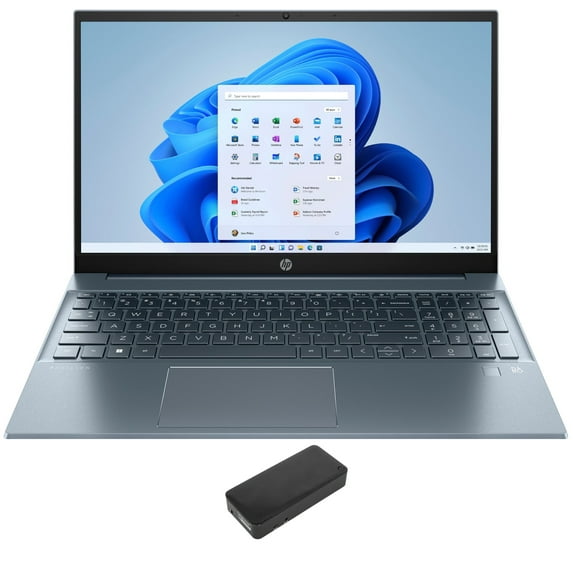 HP Pavilion 15t-eg200 Home/Business Laptop (Intel i7-1255U 10-Core, 15.6in 60Hz Full HD (1920x1080), Intel Iris Xe, 32GB RAM, 512GB PCIe SSD, Win 11 Home) with DV4K Dock