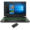 thumbnail image 1 of HP Pavilion 15z Gaming/Entertainment Laptop (AMD Ryzen 5 5600H 6-Core, 15.6in 144Hz Full HD (1920x1080), NVIDIA GTX 1650, 16GB RAM, 1TB m.2 SATA SSD + 1TB  HDD, Win 11 Pro) with DV4K Dock, 1 of 7
