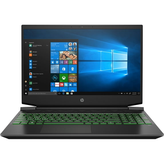 HP Pavilion 15z Laptop (AMD Ryzen 5 5600H 6-Core, 15.6" Full HD (1920x1080), 16GB RAM, 256GB m.2 SATA SSD + 1TB HDD, NVIDIA GTX 1650, Webcam, Wifi, Bluetooth, Backlit KB, USB 3.1, HDMI, Win 11 Home)