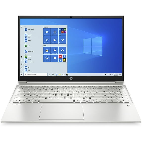 HP Pavilion - 15z-eh100 Home & Business Laptop (AMD Ryzen 7 5700U 8-Core, 64GB RAM, 512GB PCIe SSD, 15.6" Full HD (1920x1080), AMD Radeon, Fingerprint, Wifi, Bluetooth, Webcam, Win 11 Pro)