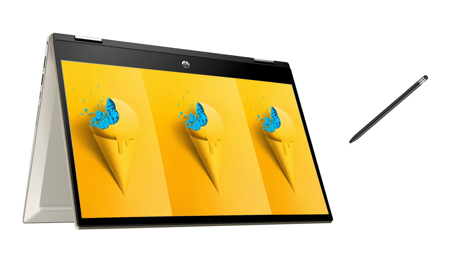 HP Pavilion 2in1 Convertible Business Laptop, 14'' FHD Touchscreen