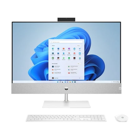HP Pavilion 27 All-in-One Desktop 2TB SSD 32GB RAM (Intel Core 13th Generation i7-13700K Processor - 3.40GHz Turbo Boost to 5.40GHz, 2 TB SSD, 32 GB RAM, 27-inch FullHD, Win 11) PC Computer