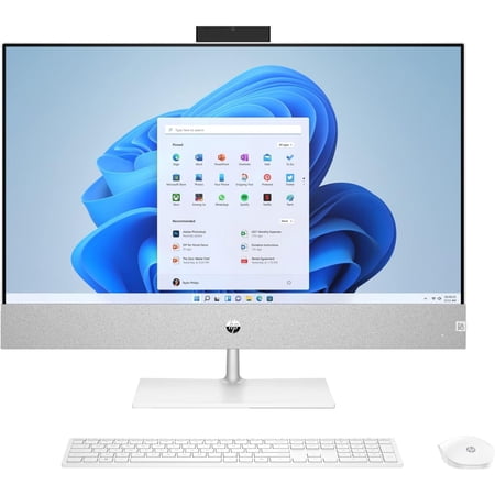 HP Pavilion 27 All-in-One Desktop 4TB SSD 64GB RAM Win 11 Pro (Intel Core i7-13700 Processor - 3.40GHz Turbo Boost to 5.40GHz, 4 TB SSD, 64 GB RAM, 27-inch FullHD) PC Computer