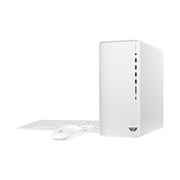 HP Pavilion Desktop, Intel Core i5-12400, 12GB SDRAM, 512GB SSD, Snow White, Windows 11 Home, TP01-3003w