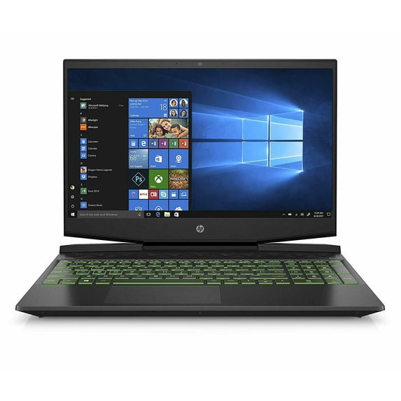 HP Pavilion Gaming 15-Inch Laptop, Intel Core i5-9300H, NVIDIA GeForce GTX 1650, 12GB RAM, 256GB SSD, Windows 10 (15-dk0041nr, Black) Notebook