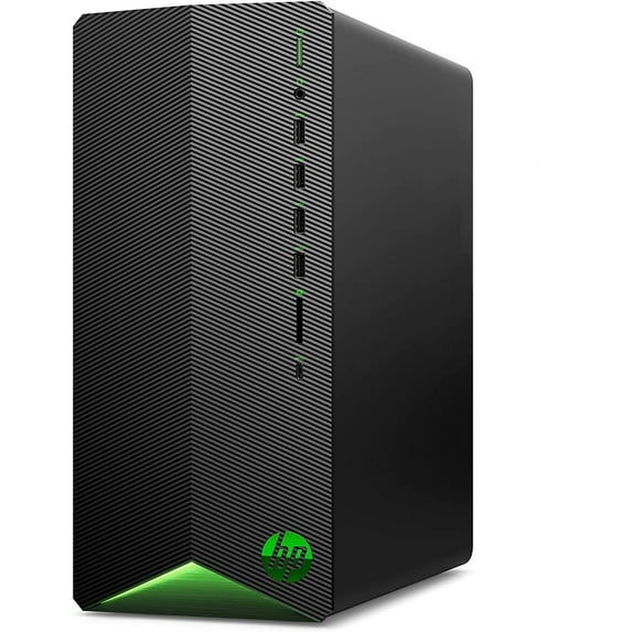 HP Pavilion Gaming Desktop, 10th Generation Intel Core i5-10400F Processor, NVIDIA GeForce GTX 1650 Graphics, 8 GM RAM, 256 GB SSD, Windows 11 Home (TG01-1120, Shadow Black)