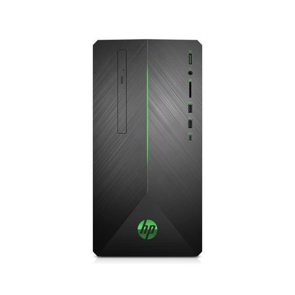 HP Pavilion Gaming Desktop, AMD Ryzen 5 2400G, NVIDIA GeForce GTX 1050 Ti (4 GB), 8GB RAM, 1 TB HDD, 690-0083w