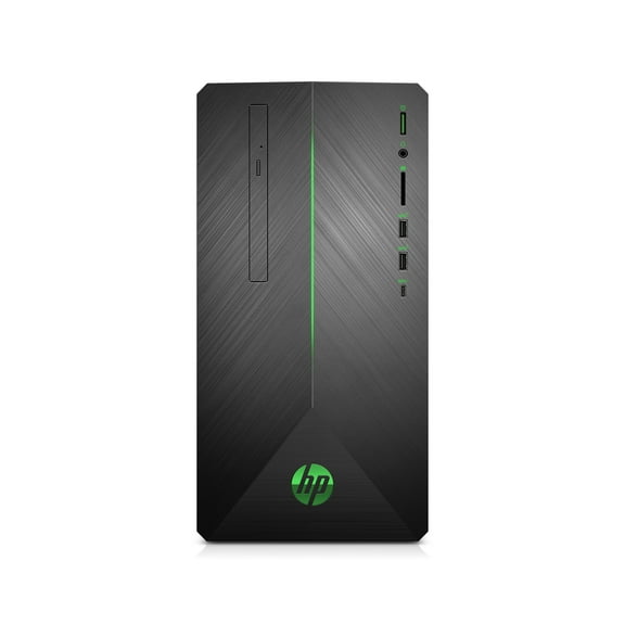 HP Pavilion Gaming Desktop AMD Ryzen 5 2400G, Nvidia 1050 GPU 1TB Storage, 8GB Memory - 690-0013w