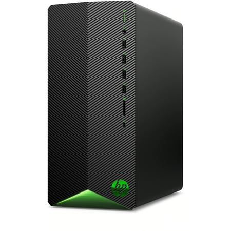 HP Pavilion Gaming Desktop TG01-1220 Bundle PC, Intel Core i3-10100 , 8GB DDR4 RAM, Intel UHD Graphics, 256GB SSD, Windows 10 Home, Shadow black, 328M3AA#ABA