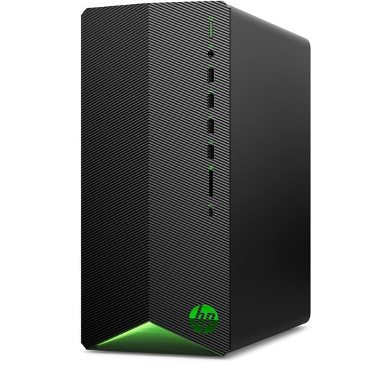 HP Pavilion Gaming Desktop TG01-1220 Bundle PC, Intel Core i3-10100 , 8GB DDR4 RAM, Intel UHD Graphics, 256GB SSD, Windows 10 Home, Shadow black, 328M3AA#ABA