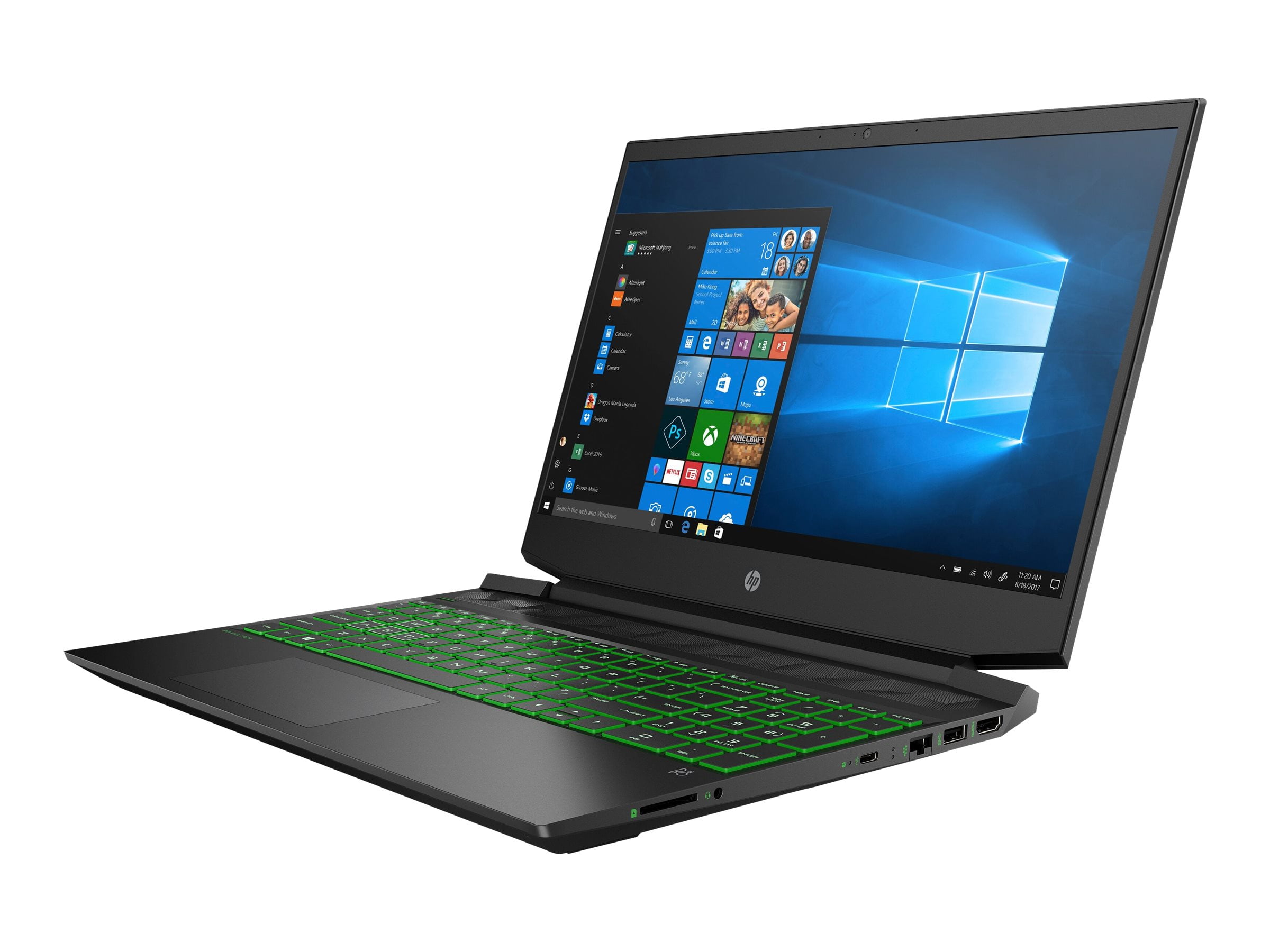 HP Pavilion Gaming Laptop 15-ec0013dx - AMD Ryzen 5 3550H / 2.1 GHz - Win  10 Home 64-bit - GF GTX 1050 - 8 GB RAM - 256 GB SSD NVMe - 15.6 1920 x
