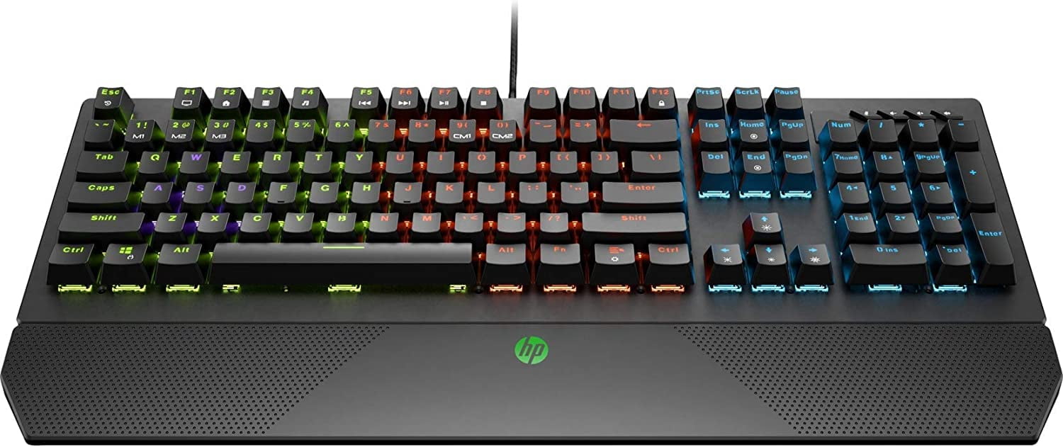 HP Pavilion Gaming Wired Mechanical Keyboard 800 with 4-Zone HP Pavilion Gaming Wired Mechanical Keyboard 800 with 4-Zone