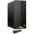 thumbnail image 1 of HP Pavilion TG01-2176z Gaming Desktop PC (AMD Ryzen 7 5700G 8-Core, GeForce RTX 3060, 32GB RAM, 1TB PCIe SSD + 3TB HDD (3.5), Wifi, USB 3.2, HDMI, Win 10 Pro) with WD19S 180W Dock, 1 of 7