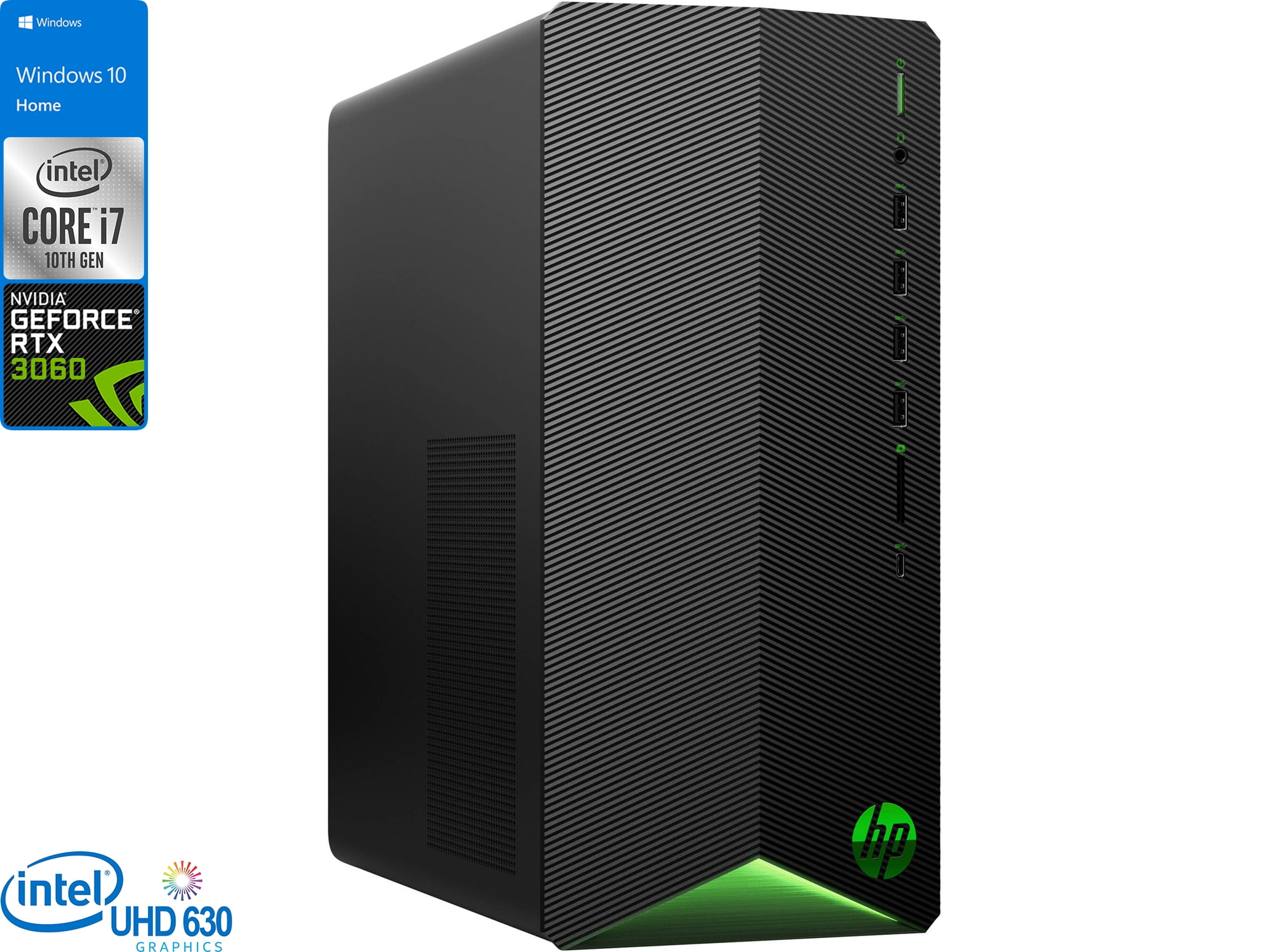HP Pavilion TG01 Gaming Desktop, Intel Core i7-10700 Upto 4.8GHz 