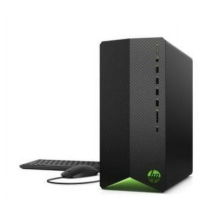 HP Pavilion TG012030EXCESS - AMD Ryzen 5 5600G (6 Core) 3.9GHz - 8GB RAM DDR4 SDRAM - 512GB SSD - Radeon RX 5500 Graphics - Windows 11 home -Shadow Black - Gaming Desktop Computer
