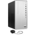 thumbnail image 1 of HP Pavilion TP01 Home/Business Desktop (AMD Ryzen 5 5600G 6-Core, AMD Radeon, 32GB RAM, 4TB PCIe SSD, Wifi, USB 3.2, HDMI, Bluetooth, Win 10 Pro) with G5 Essential Dock, 1 of 6