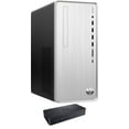 thumbnail image 1 of HP Pavilion TP01 Home & Business Desktop (Intel i3-10100 4-Core, Intel UHD 630, 8GB RAM, 512GB PCIe SSD, Wifi, HDMI, Bluetooth, SD Card, Win 11 Home) with D6000 Dock, 1 of 7