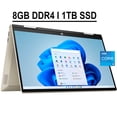 thumbnail image 1 of HP Pavilion X360 14 2-in-1 Business Laptop 14" Diagonal FHD IPS Touchscreen 11th Gen Intel Quad-Core i5-1155G7 8GB DDR4 1TB SSD Intel Iris Xe Graphics Backlit KB Fingerprint HDMI B&O Win11 Gold, 1 of 7