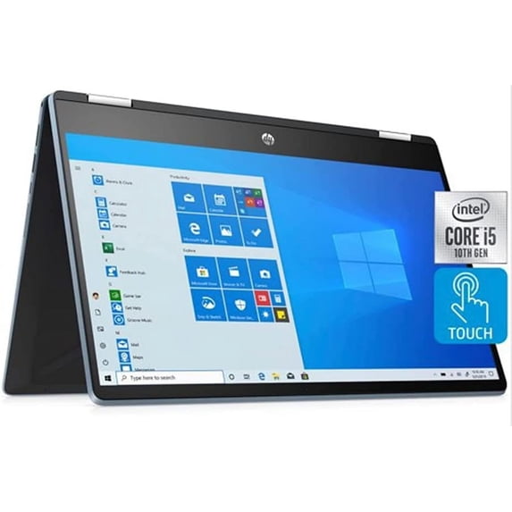 HP Pavilion x360 14" FHD IPS Touchscreen 2-in-1 Laptop, Intel Core i5-1035G1(Beats i7-8550U), 16GB DDR4 RAM, 1TB SSD, Windows 10 Home, Blue
