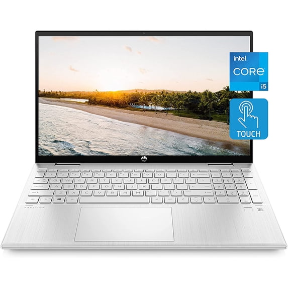 HP Pavilion x360 15.6" 2-in-1 Laptop PC, Intel Core i5-1135G7, 12GB RAM/256GB SSD