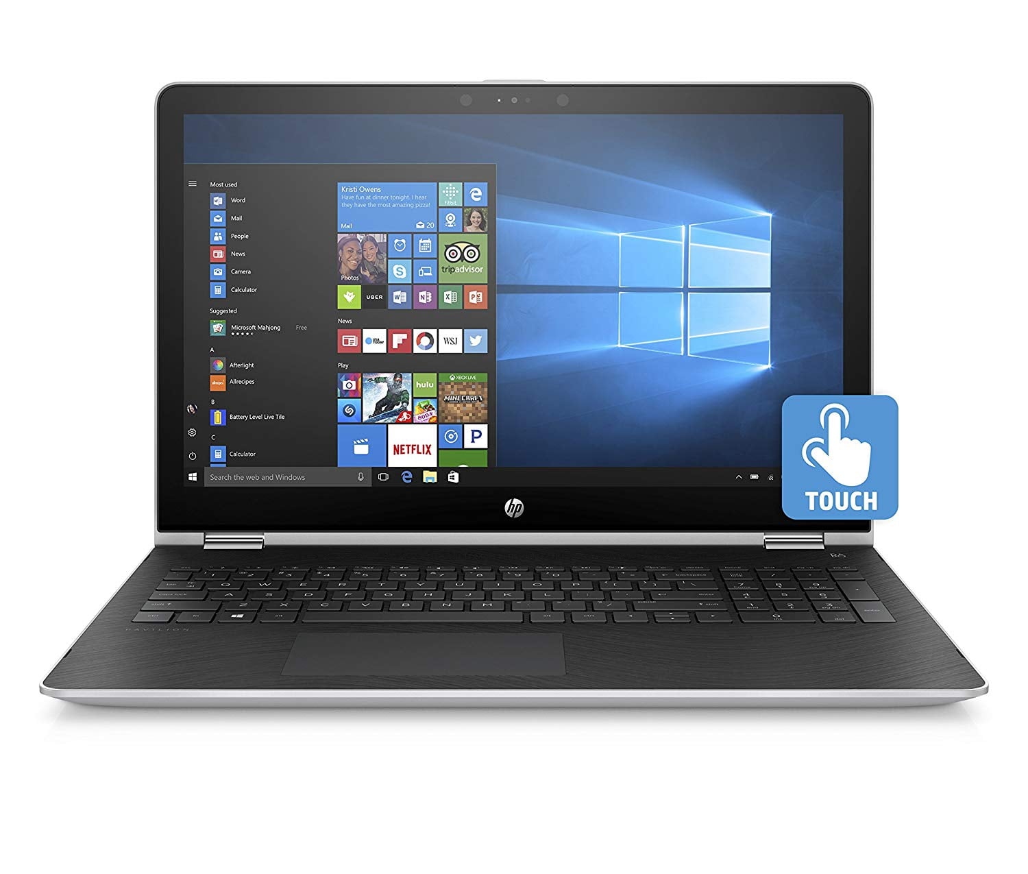 HP Pavilion X360 15-in Convertible Laptop Computer - i5 8GB 512GB