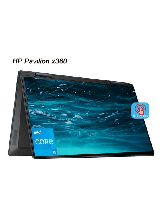 HP Pavilion x360 14" Touchscreen Laptop, Intel Core i5 1235U, 8GB RAM, 512GB SSD, Windows 11 H in S