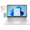 thumbnail image 1 of HP Pavilion x360 2-in-1 Laptop (Intel i3-1125G4 4-Core, 14.0" Touch  Full HD (1920x1080), 8GB RAM, 512GB PCIe SSD, Intel UHD, Webcam, Wifi, Win 11 Home S-Mode) with Microsoft 365 Personal , Hub, 1 of 7