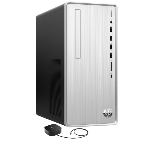 HP Pavillion TP01-2234 Home/Business Desktop (AMD Ryzen 7 5700G 8-Core, AMD Radeon, 32GB RAM, 4TB SATA SSD, Wifi, USB 3.2, HDMI, Bluetooth, SD Card, Win 11 Pro)