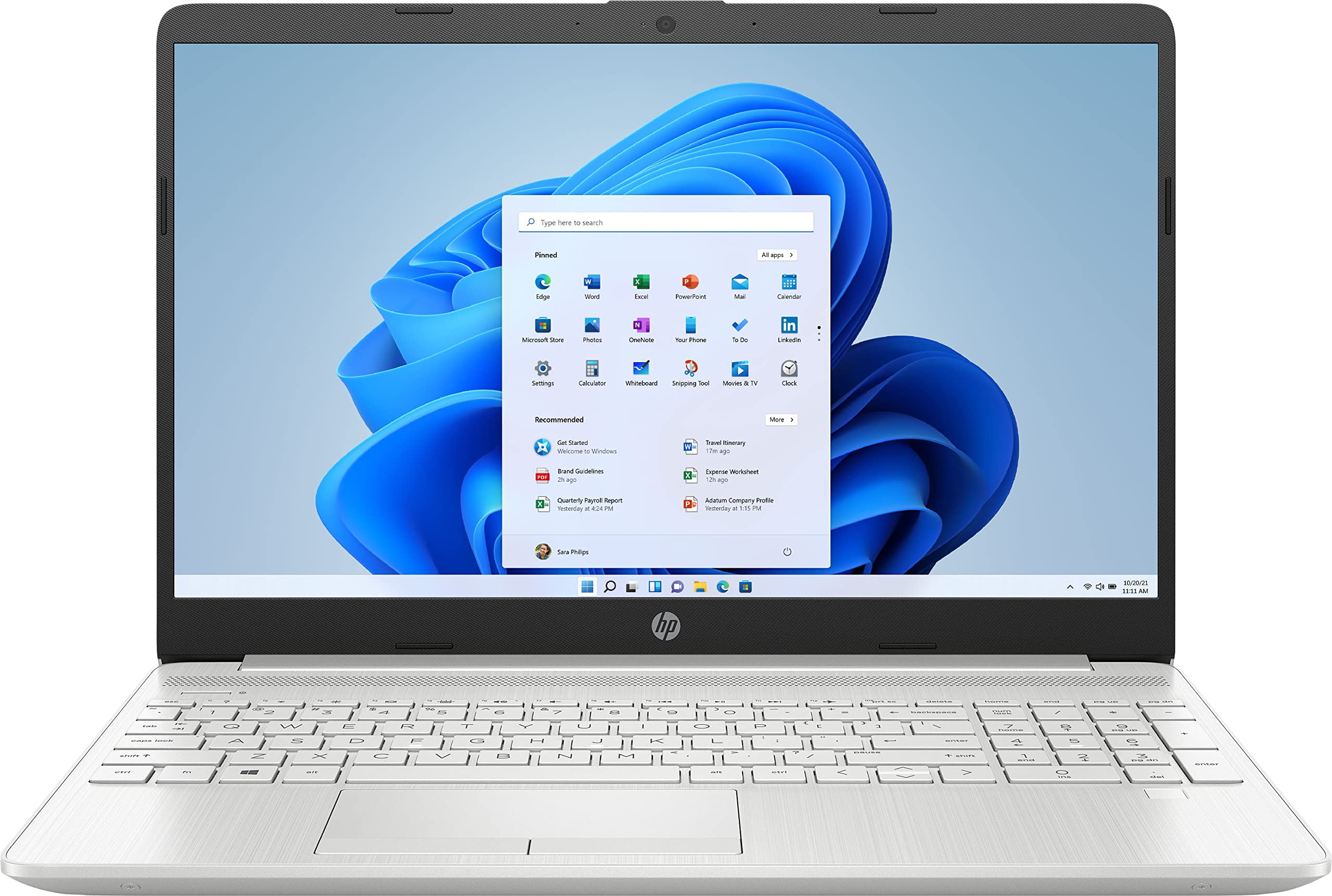 HP Personal Laptop, Intel 2-Core i3-1115G4, 15.6
