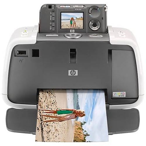 HP Photosmart 425 Digital camera and printer with builtin dock