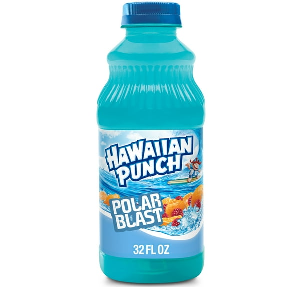 Hawaiian Punch Polar Blast, Juice Drink, 32 fl oz bottle
