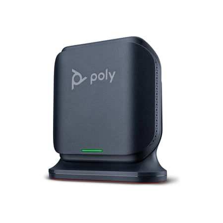HP Poly ROVE B4 DECT Base Station DECT 984.25 ft Range 8 x Handset Supported 30 Simultaneous Calls Model 84H78AA#ABA