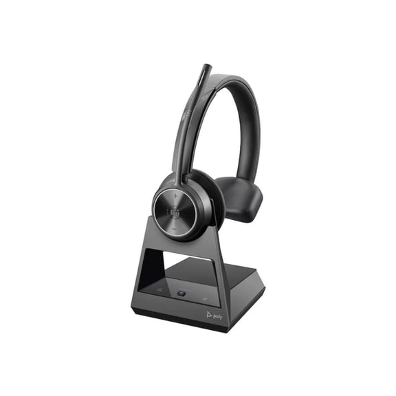 HP Poly Savi 7310-M Office DECT 1920-1930 MHz Single Ear Headset Microsoft Teams Certification Mono Wireless 590.6 ft 20kHz On-ear Model 7S439AA#ABA